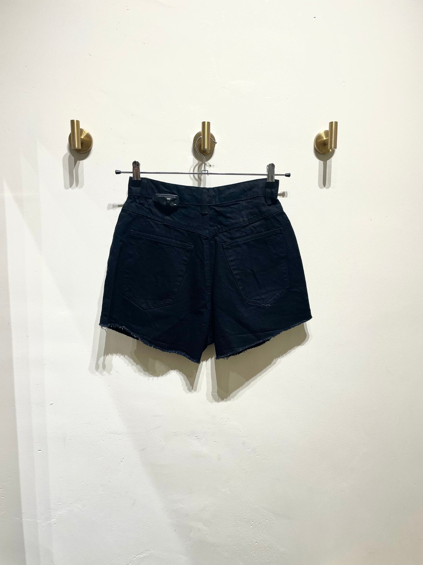Short denim pinzas