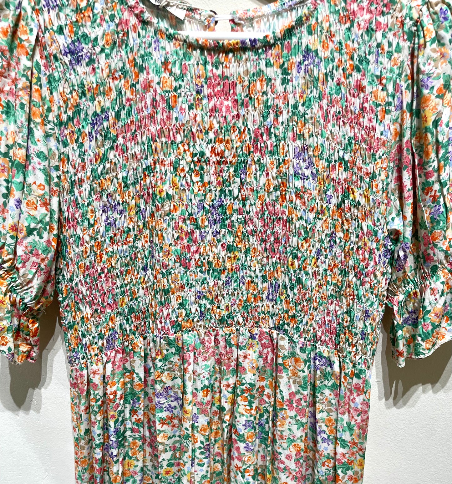 Vestido floral print