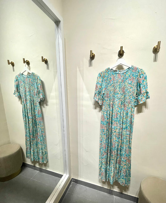 Vestido floral print