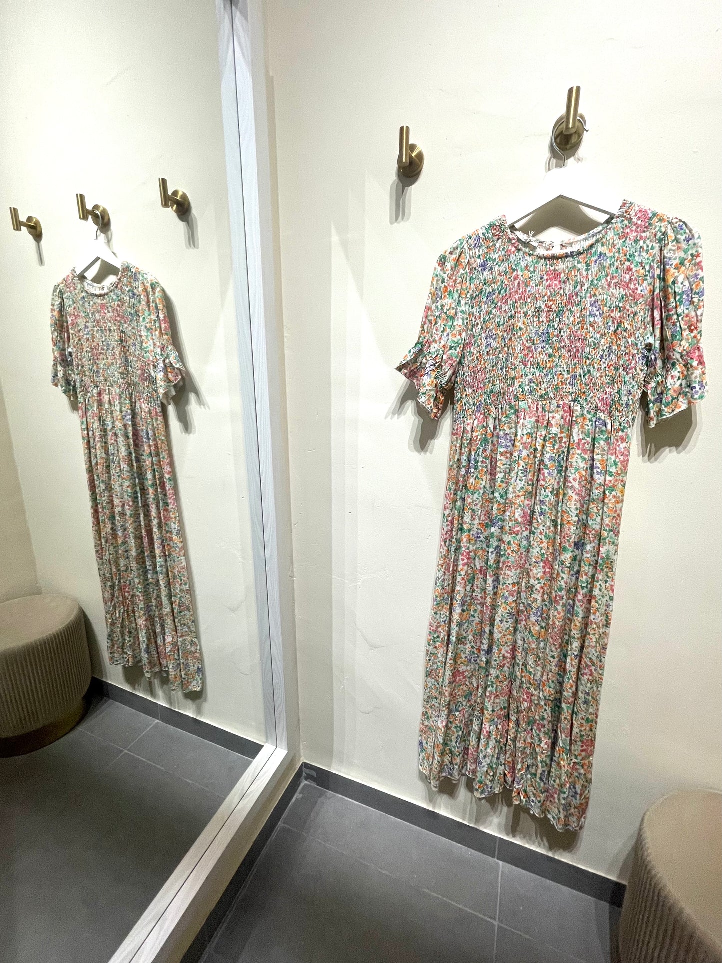 Vestido floral print